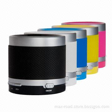New design portable wireless Bluetooth speaker with touch control key, AUX-in, micro USB jack